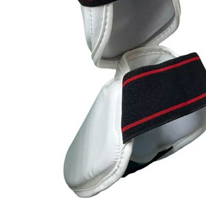 Custom Logo Shin Guard MMA Leg Protector for Muay Thai and Boxing Effective <b>Step</b>-in Protection Shin Guard - Product Image 4
