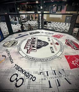 Cubierta de Lona para Ring de Boxeo IRSA SPORTS Personalizada, Cubierta de Piso de PVC/Vinilo Resistente, Modelo IRSA-254801, Equipo de Gimnasio OEM - Product Image 3