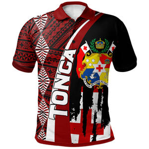Chemise à manches longues pour homme à motif polynésien Tonga, bleu et blanc, couleur unie, tricotée, respirante, séchage rapide, écologique, décontractée - Product Image 5