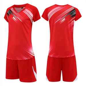 Ropa Deportiva Ventilada, Tejido de Malla Ligero para Máxima Transpirabilidad en Entornos Deportivos, Uniforme de Voleibol - Product Image 1