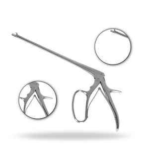 Disque de coupe continu Rongeurs 10 pouces 250 mm Instrument chirurgical à tige droite et courbée - Product Image 1