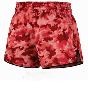 Pantalones Cortos de Kick Boxing Sublimados 100% Poliéster, Personalizados, Crea tus Propios Pantalones Cortos de Muay Thai, Pantalones Cortos de MMA para Hombre y Mujer - Product Image 4