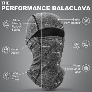 Masque de ski intégral rayé multicolore avec logo personnalisé du fabricant, balaclava de sport tendance pour hommes et femmes, 100% polyester, réglable - Product Image 2