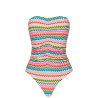 Ensemble 2 pièces pour femme, taille haute, décolleté plongeant, maillot de bain respirant avec logo frontal – Grande Vente