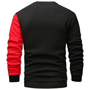 เสื้อสเวตเชิ้ตผู้ชายแบบลำลอง คอวี แขนยาว ปลายแขนแบบริบ สำหรับผู้ชาย - Product Image 2