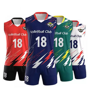 Camiseta de Voleibol Azul Verde Personalizada para Hombre, Sin Mangas, Sublimada, Uniforme de Equipo, Transpirable, de Secado Rápido - Product Image 6