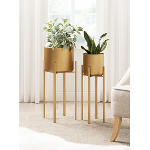 Soporte de Hierro para Macetas con Acabado Pulido Moderno de Primera Calidad, Soporte Decorativo para Plantas, Duradero, Ligero, Fácil de Mantener, para Interiores y Exteriores - Product Image 3