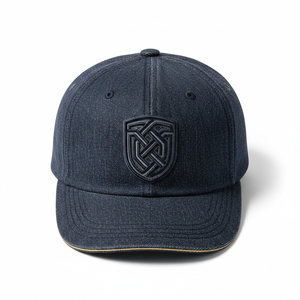 Gorra de Béisbol Unisex al por Mayor, Gorras Deportivas de Sarga de Algodón de 6 Paneles, Gorra Snapback con Logotipo Bordado Personalizado, Pedido al por Mayor - Product Image 4