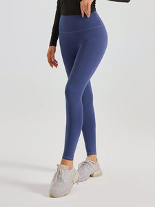 Leggings pour femmes fabriqués en usine OEM, taille élastique, longueur cheville, leggings de yoga pour femmes, leggings push-up effet lifting des fesses, style Lulu, shorts - Product Image 5