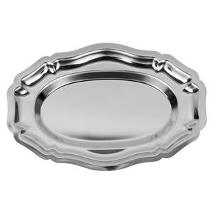 Bandeja Multiusos de Acero Inoxidable para Servir Alimentos, Bebidas, Aperitivos, Frutas, Postres y Artículos Esenciales para la Cocina del Hogar - Product Image 1