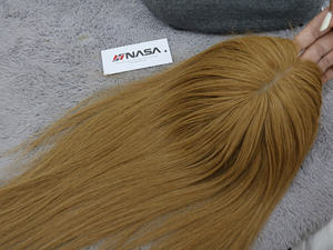 Extensiones de cabello 100% vietnamitas de primera calidad, color rubio personalizable, todas las longitudes, belleza natural. - Product Image 4