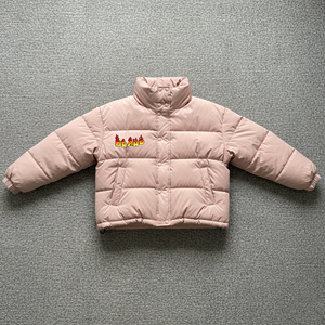 Chaqueta corta de invierno para mujer, nueva, con capucha, gruesa, cálida, tipo parka, holgada, con bolsillos. - Product Image 4