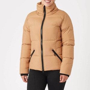 Nueva Colección 2026 Chaqueta Bomber Larga de Algodón para Mujer, Hecha a Medida, con Cierre de Cinturón, Impermeable - Product Image 2