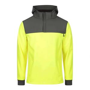 Chaqueta Impermeable de Alta Visibilidad para Hombre, ANSI Clase 3, con Capucha Reflectante, Cierre Frontal, Ropa de Trabajo de Alta Visibilidad, Venta al Por Mayor - Product Image 6