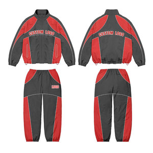 2027 Custom <b>Winter</b> Sports Unisex Tracksuit Set Windbreaker <b>Jacket</b> Adjustable Cuff Solid Printed Sleeve Lightweight Breathable - Product Image 3