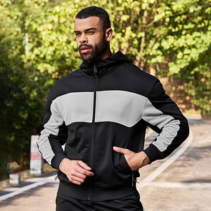 Forro de tela absorbente dentro de la chaqueta para control del sudor, paneles acolchados en las axilas para una mayor movilidad, chándal deportivo para equipos. - Product Image 3