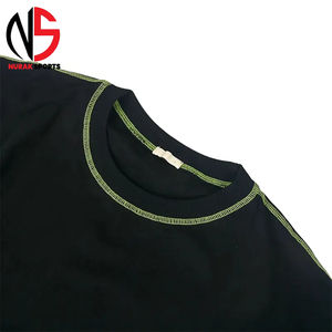 Camiseta Básica de Alta Calidad NURAK Fit para Hombre, Oversize, Corte Cuadrado, Contraste, 100% Algodón, Ajuste Holgado, Estampada, Colección 2026 - Product Image 6