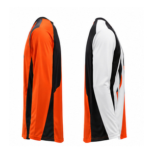 Maillot de motocross personnalisé avec logo sublimé, impression sur mesure, faible quantité minimum de commande, marque privée, design personnalisé, polyester. - Product Image 3