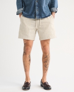 Pantalones Cortos de Algodón 100% Personalizados para Hombre, Cintura Elástica con Cordón, Casuales, Transpirables, de Secado Rápido, OEM, ODM, Venta al Por Mayor, Marca Privada - Product Image 4