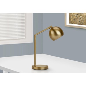 Premium Solid Brass <b>Table</b> <b>Lamp</b> with Heavy <b>Base</b>, Durable Designer <b>Table</b> Light - Product Image 6