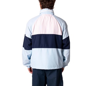 Chaqueta Cortavientos de Verano para Hombre, Diseño Color Block Personalizado al por Mayor, Transpirable, con Capucha, de Nailon, con Cierre de Cremallera, Talla Grande - Product Image 2