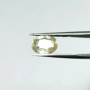 Zafiro amarillo ovalado natural de 3,74 quilates de Sri Lanka, piedras preciosas sueltas para la fabricación de joyas y anillos YSON-30 - Product Image 3