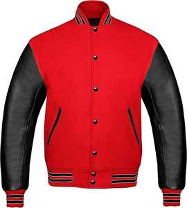 Veste universitaire de baseball légère de qualité supérieure pour hommes, vêtements décontractés, logo personnalisé, veste universitaire multicolore unisexe - Product Image 5