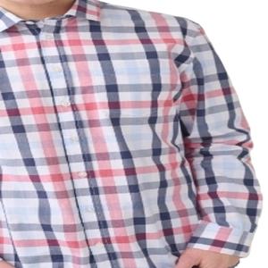 Camisa Casual de Manga Larga para Hombre, Corte Slim Fit, con Botones, de Algodón, Cómoda para Vestir Formal o de Negocios, Teñida con Hilo - Product Image 6