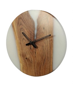 Unique Quartz Resin Customized Angel Theme <b>Hand</b> Modeled Wall <b>Clock</b> for Home and Office Decor by F S International - Product Image 2