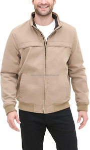 Mes Bomber <b>Jacket</b> <b>Winter</b> 100% Cotton Fleece OEM Service Custom Design Wholesale Latest Designs <b>Long</b> Sleeve Men's O-Neck Unisex - Product Image 4