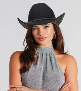 Sombrero Fedora Estilo Occidental con Hebilla y Cinturón, Sombrero Vaquero Enrollable, Proveedor Mayorista - Product Image 4