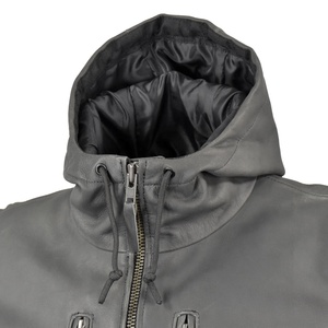 KNICKS-chaqueta de cuero para motocicleta, chaqueta con capucha, el mejor diseño, Original - Product Image 5