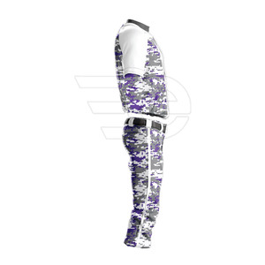 Fournisseur d'uniformes de baseball personnalisés par sublimation, vêtements de sport d'équipe, uniforme de baseball léger et respirant, tenue athlétique - Product Image 2