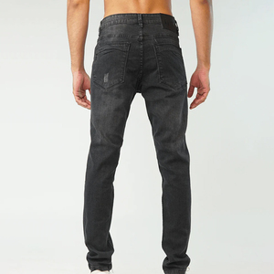 Pantalones Vaqueros de Mezclilla de Nuevo Estilo para Hombre, Diseño Lavado a la Moda, con Fabricante OEM, Corte Ajustado, Hechos a Medida - Product Image 2