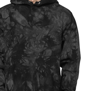 Sudadera con Capucha Negra Personalizada para Hombre |   Suéter de punto 100% algodón, holgado, con bolsillo |   Antienvejecimiento |   Marca Privada OEM/ODM - Product Image 2