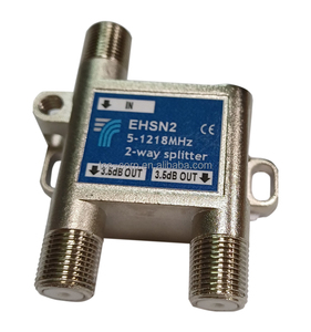 TCC Nickel-Plated Copper <b>Splitter</b> for 75 System 5-1218MHz Frequency Range - Product Image 5