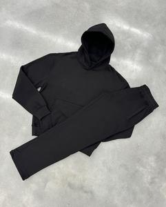 Conjunto Deportivo de Alta Calidad para Hombre, Pantalones Deportivos Unisex de Forro Polar con Múltiples Bolsillos, Corte Ajustado, Ropa de Entrenamiento, Conjunto de Dos Piezas - Product Image 6