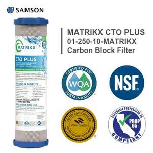 MATRIKX CTO PLUS ไส้กรองคาร์บอนบล็อก 10 นิ้ว - Product Image 5