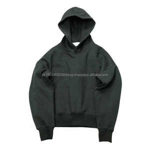 Sudaderas con Capucha Lisas, Personalizadas con Logotipo, Gruesas, Holgadas, con Hombros Caídos, para Hombre, Ropa Urbana - Product Image 3