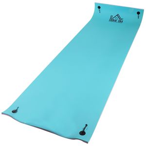 Colchoneta Flotante de Agua de 3 Capas, Extra Grande, 17 x 5 pies, Duradera y Portátil, de Espuma, para Piscina, Accesorio para Actividades Acuáticas - Product Image 1