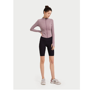 Conjunto Deportivo Personalizado de Color Sólido para Mujer, Hecho con Spandex/Poliéster de Alta Calidad, Sujetador Deportivo y Leggings con Elasticidad en Cuatro Direcciones, Ropa Deportiva Activa - Product Image 2