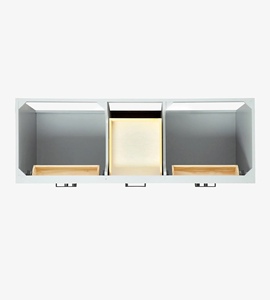 Meuble sous-vasque double pour salle de bain Timothy de 60 pouces, vente en gros, 9 options de finition, fabricant OEM Vietnamien - Product Image 6