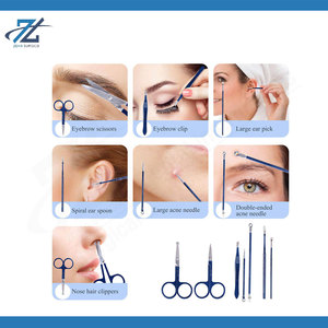 Kit de soin des ongles portable pour enfants, en acier inoxydable, ensemble de manucure et pédicure pour enfants, style classique, coupe-ongles, kit d'outils de toilettage, Pakistan - Product Image 5