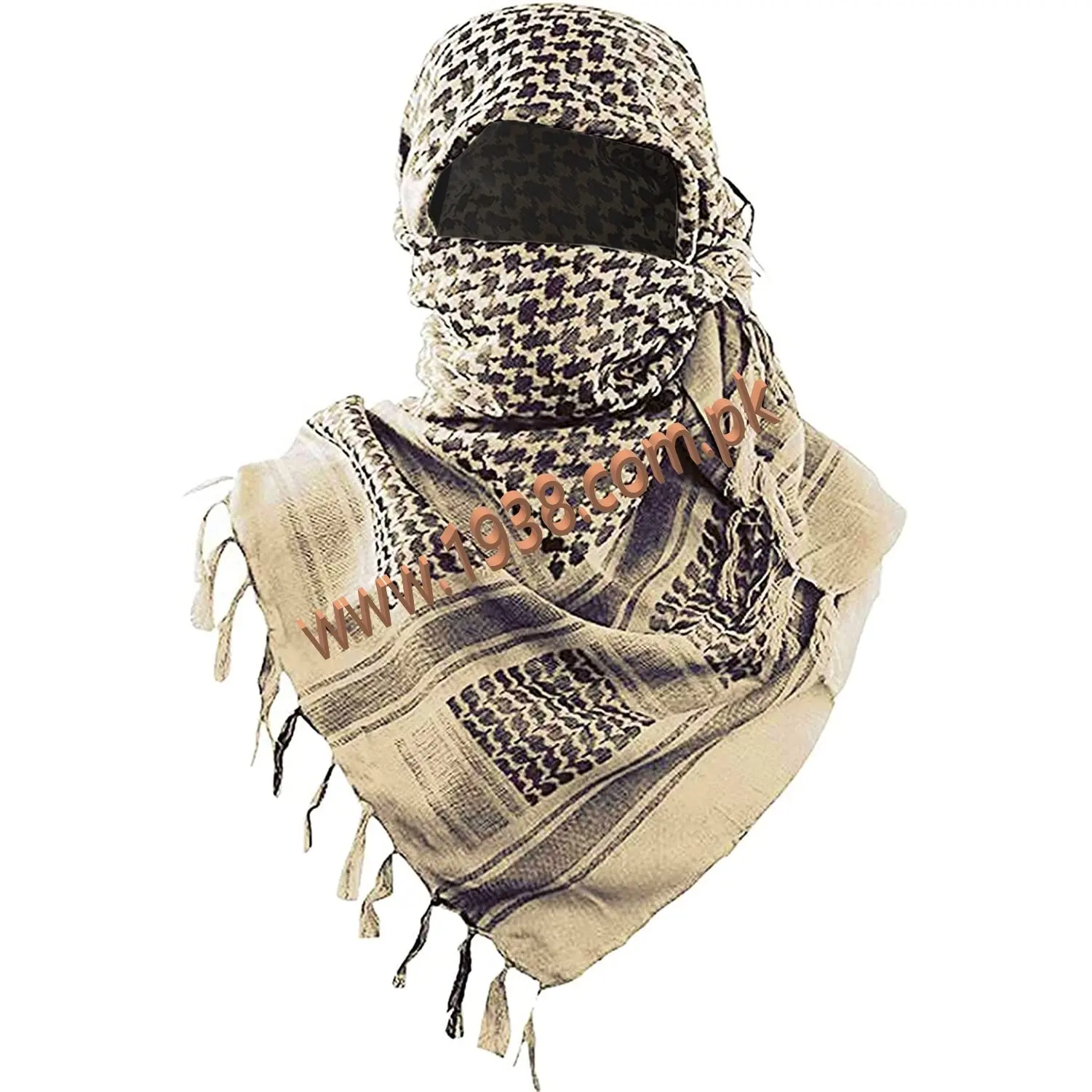 Sciarpa Shemagh del deserto di cotone avvolgente sciarpa scialle avvolgente per uomo e donna