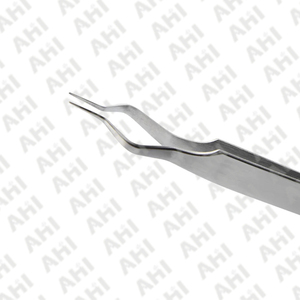 แหนบแยกขนแบบมืออาชีพ สแตนเลสสตีล ปลายเรียบ สำหรับงานละเอียด - Product Image 4