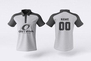 เสื้อโปโลผู้ชายพิมพ์ลาย ทรงสลิมฟิต ผลิตจากวัสดุกีฬาแห้งเร็ว คุณภาพสูง สำหรับกอล์ฟ - Product Image 2