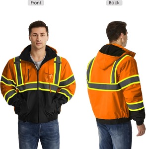 Premium <b>Winter</b> Safety Jacket Insulated Industrial <b>Workwear</b> Professional Manufacturer - Product Image 2