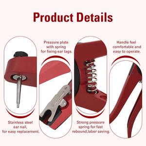 1 Pieza Alicates Aplicadores de Etiquetas de Oreja Metálicas para Ganado, Cabras y Ovejas, Herramienta Práctica de Identificación Animal - Product Image 4