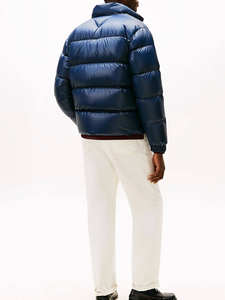 Veste matelassée personnalisée pour homme, style The North Face, avec logo, en coton épais rembourré, parka chaude d'hiver pour homme - Product Image 2