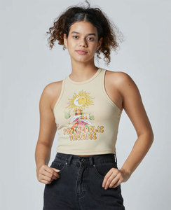 T-shirt haut court respirant personnalisé T-shirt court uni pour femmes T-shirt court Premium, Slim - Product Image 6
